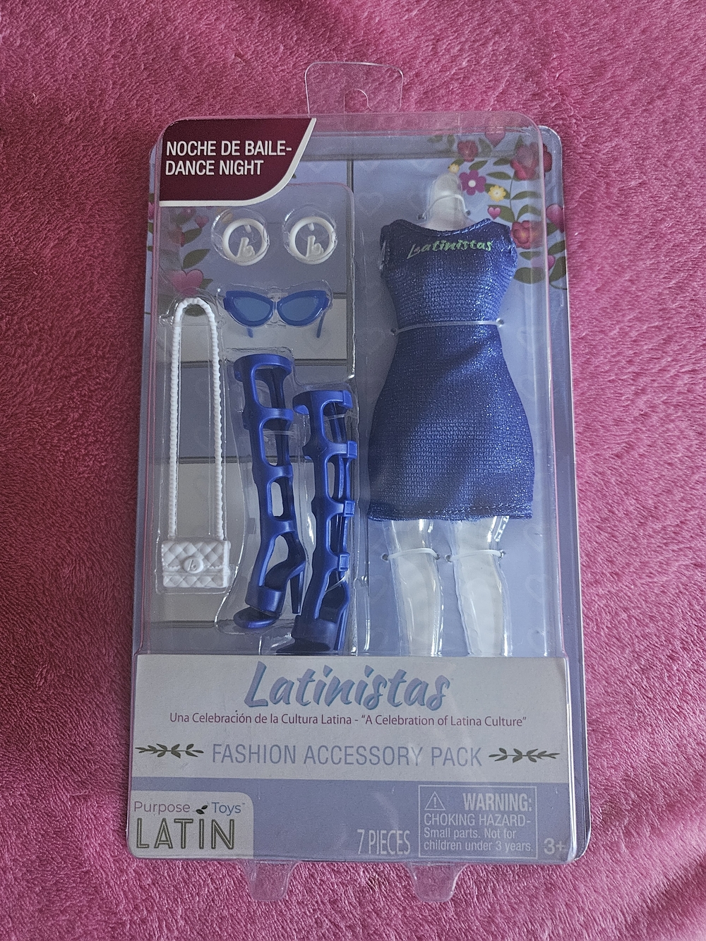 Brand New Latinístas Fashion Accesory Pack"A Celebration Of Latin Culture" 7pcs
